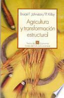 Agricultura y transformación estructural