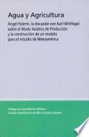 Agua y agricultura