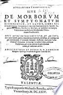Aitiologike e Patologike sive De morborum et symptomatum differentiis et causis libri sex Claudii Galeni