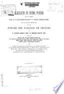 Alegación de buena prueba por los señores Excmo. Sr. D. José Genaro Villanova y D. Rafael González Pérez, en el pleito promovido en el juzgado del Sagrario de Granada
