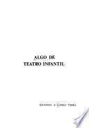 Algo de teatro infantil