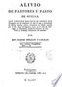 Alivio de pastores y pasto de ovejas