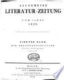 Allgemeine Literatur-Zeitung