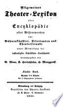 Allgemeines theater-lexikon