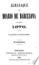 Almanaque del diario de Barcelona