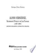 Alonso Hernández, escribano público de Las Palmas (1557-1560)