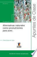 Alternativas naturales como para aves