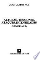 Alturas, tensiones, ataques, intensidades
