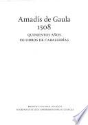 Amadís de Gaula, 1508
