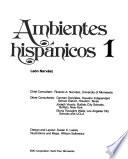 Ambientes hispánicos, 1 [i.e. uno]: Workbook