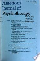 American Journal of Psychotherapy