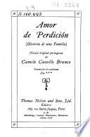 Amor de perdición