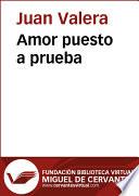 Amor puesto a prueba
