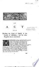An Act for Dividing the Chase of Enfield, in the County of Middlesex