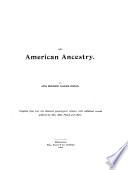 An American Ancestry