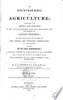 An Encyclopaedia of Agriculture