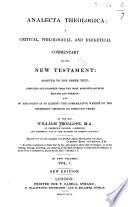 Analecta theologica