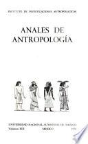 Anales de antropología