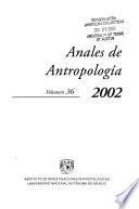 Anales de antropología