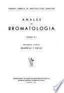 Anales de bromatología
