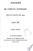 Anales de ciencias naturales