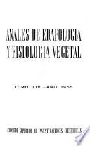 Anales de edafología y agrobiología