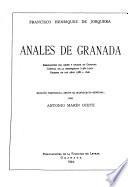 Anales de Granada