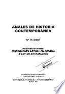 Anales de historia contemporánea