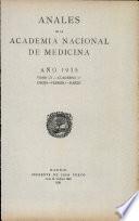 Anales De La Academia Nacional De Medicina