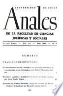 Anales de la Facultad de Ciencias Jurídicas y Sociales