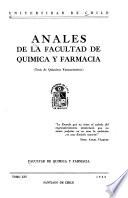 Anales de la Facultad de Química y Farmacia, Universidad de Concepción