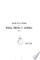 Anales de la guerra de Italia, Prusia y Austria