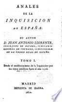 Anales de la Inquisición de España