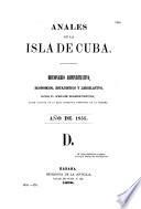 Anales de la isla de Cuba