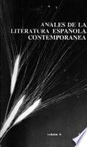 Anales de la Literatura Española Contemporánea