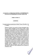 Anales de la Literatura Española Contemporánea