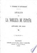 Anales de la nobleza de España