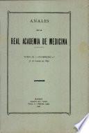 Anales de la Real Academia de Medicina - 1891 - Tomo XI - Cuaderno 1