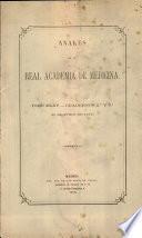 Anales de la Real Academia de Medicina - 1915 - Tomo XXXV - Cuadernos 2-3