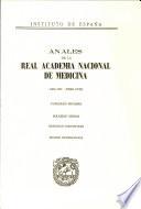 Anales De La Real Academia Naacional De Medicina