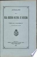 Anales de la Real Academia Nacional de Medicina - 1923 - Tomo XLIII - Cuaderno 2