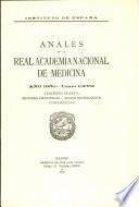 Anales de la Real Academia Nacional de Medicina - 1950 - Tomo LXVII - Cuaderno 4