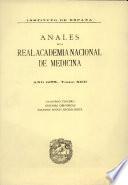 Anales de la Real Academia Nacional de Medicina - 1975 - Tomo XCII - Cuaderno 3