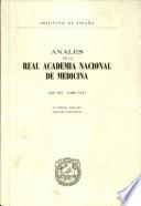 Anales de la Real Academia Nacional de Medicina - 1979 - Tomo XCVI - Cuaderno 3