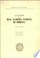 Anales de la Real Academia Nacional de Medicina - 1983 - Tomo C - Cuaderno 1