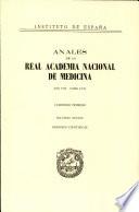 Anales De La Real Academia Nacional De Medicine