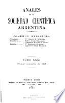 Anales de la Sociedad Científica Argentina