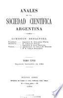 Anales de la Sociedad Científica Argentina