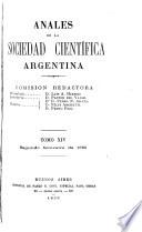 Anales de la Sociedad Científica Argentina