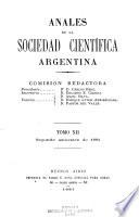 Anales de la Sociedad Científica Argentina